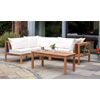 Sherborne Teak Patio Corner Sofa Set : Sloane And Sons