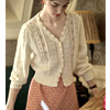 Cotton Knitted Cardigan : Simpleretro
