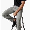 Courage Straight Leg Pants In Anthracite Hemp : 34 Heritage