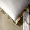 Broletto Snow Satin Duvet Cover Set | Zucchi
