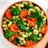 Creamy Pesto Cavatappi | Mosaicfoods