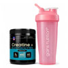 Creatine + Electrolytes Powder + 600ml Shaker - Gains Nutrition