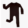 Dark Chocolate Crescent Zippy | Littlesleepies.com