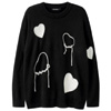 Crew Neck Pullover Sweater - Kistania