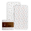 Organic Crib Fitted Sheets : TheLinen