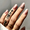 Crystal Blush Handmade Nails : Ellie Vincy Nails