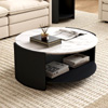 Gia Cultured Marble Coffee Table | Dayalane