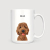 Custom Pet Portrait Mug - Westandwillow.com