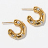 Cz Chunky Hoops - Saharas Essentials