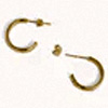 Dela Textured Hoop Earrings | OttomanHands