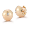 Diamond Ball Huggies - Dana Rebecca Designs