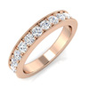 Diamond Half Eternity Ring - Finediam