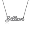 Diamond Crown Name Necklace : Melodynecklace.store