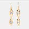 Double Drop Gold Vermeil Earrings : Shana Gulati