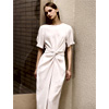Draped Twist Long Dress : W Concept