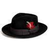 Mens Classic Wool Fedora Dress Hat : SignatureMenswear