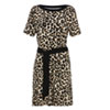 Dress With Animal Print And Belt - Ringella.com