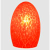 Egg Fritted Medium Red - Neoz.com