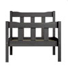 Elara Wooden Bed Grey : TheSleepPeople