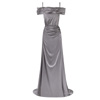 Elegant Silk Maxi Dress - Its Milla