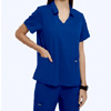 ElegCare Collar Scrub Top : Comenii.com