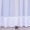 Ellie Net Curtain Plain White : Woodyattcurtains.com