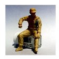 F1 Driver Seated 1/20 Figure - 1001 Hobbies