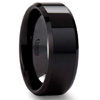 Finish Black Ceramic Ring - Larson Jewelers