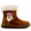 Tan Fleece Collar Toddler Boot - Cordners