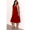 Floral Jacquard Midi Dress | Klass
