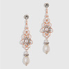 Floral Pearl Earrings | Babeyond