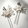 Flower Hair Pins | Sweetv