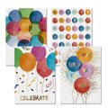 Deluxe Gold Foil Balloons Birthday Cards - Current Catalog