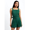 Francesca Belted Green Playsuit | LoucheLondon
