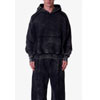 Frayed Seam Acid Wash Hoodie | Mnml