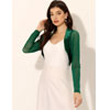 Front Elegant Cropped Bolero Shrugs - Allegra-k.com