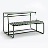 Garden Bench Table In Steel | Laredoute