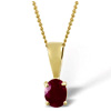 Gold Pendant Necklace : Thediamondstore