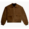 Gold Sand Suede Jacket : Place Of Elms