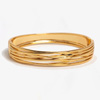 Gold Twist Bangle : Uchisoto
