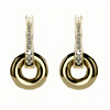 Golden Soho Earrings : MyCord UK
