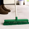 Everyday Wide Sweeping Broom Green : TheBrushAndBroom