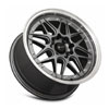 Gun Metal Machine Lip - Wheelxl