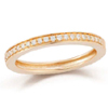 Half Diamond Ring : DanaRebeccaDesigns