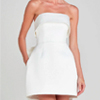 Heather White Dress - Nadine Merabi