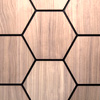 Hexagon Acoustic Panel | AkuWoodpanel