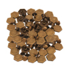 Hexagonal Bag Feet Rivets : TrimmingShop