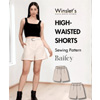 High Waisted Shorts Sewing Pattern - Winslets.com