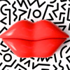 Hot Lips Ceramic Trinket | JustMustard