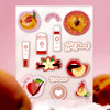 Hot Peach Sticker Sheet - Muscintime.fr